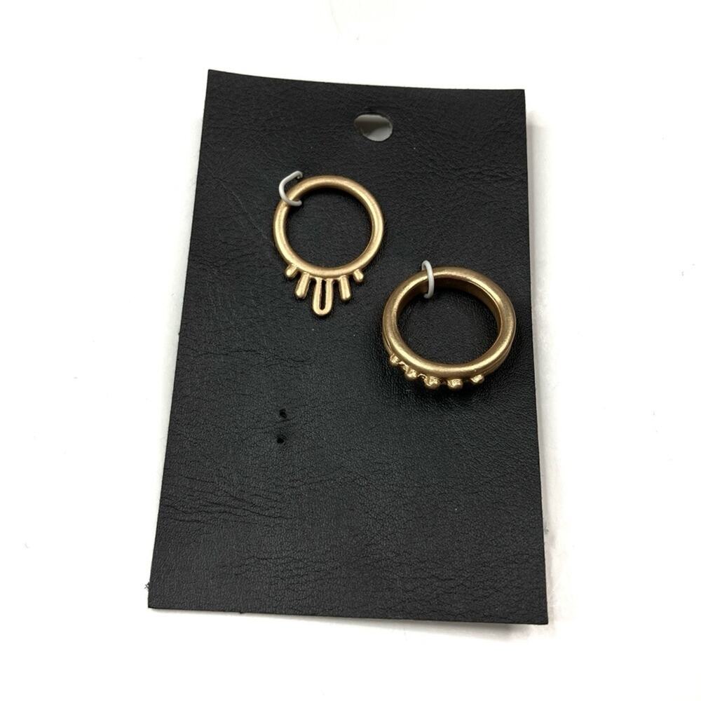 3/$30 Free People | Matte Gold 2-Ring Set